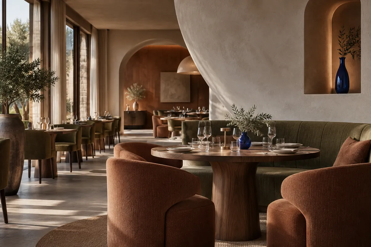 Alto — A warm direction for an imagined neighborhood restaurant.
